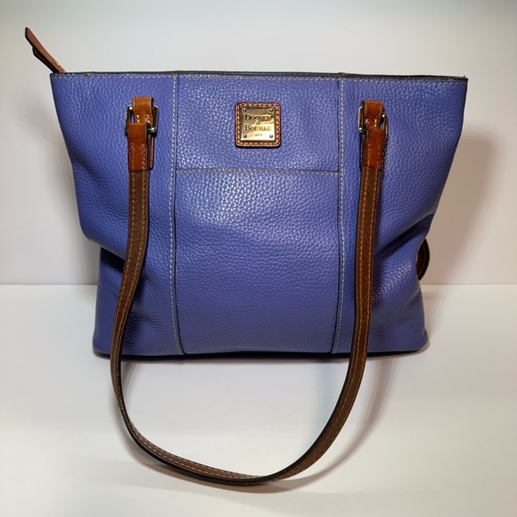 Dooney & Bourke Bags Dooney Bourke Periwinkle Pebbled Leather